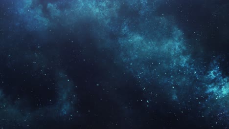 nebula clouds moving with lightning strikes