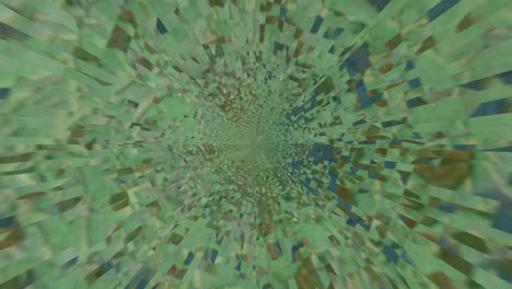 efectos de zoom futuristas, infinito o bucle sin costuras. animación de un fondo de concepto de tecnología dinámica de zoom abstracto.