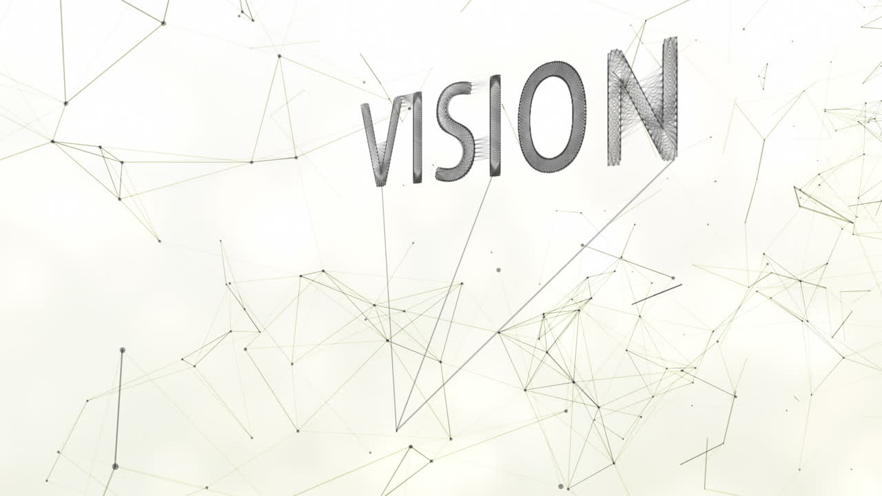 parole e linee di connessione su sfondo bianco