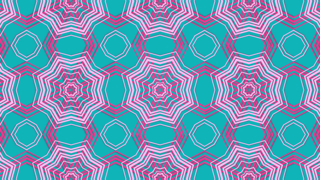 patrón de movimiento de líneas geométricas, sobre fondo azul