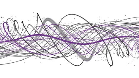 fantastic animation with rotating stripe object in slow motion, 4096x2304 loop 4k