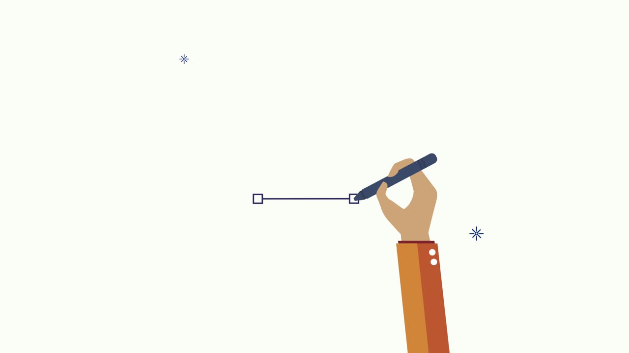 손으로 그림을 그리는 창의적 과정