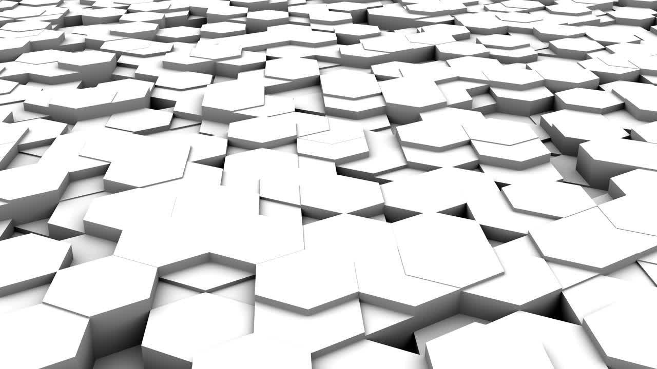 el fondo de los hexágonos