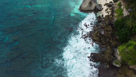 a flight over this little piece of paradise on the tropical island nusa penida