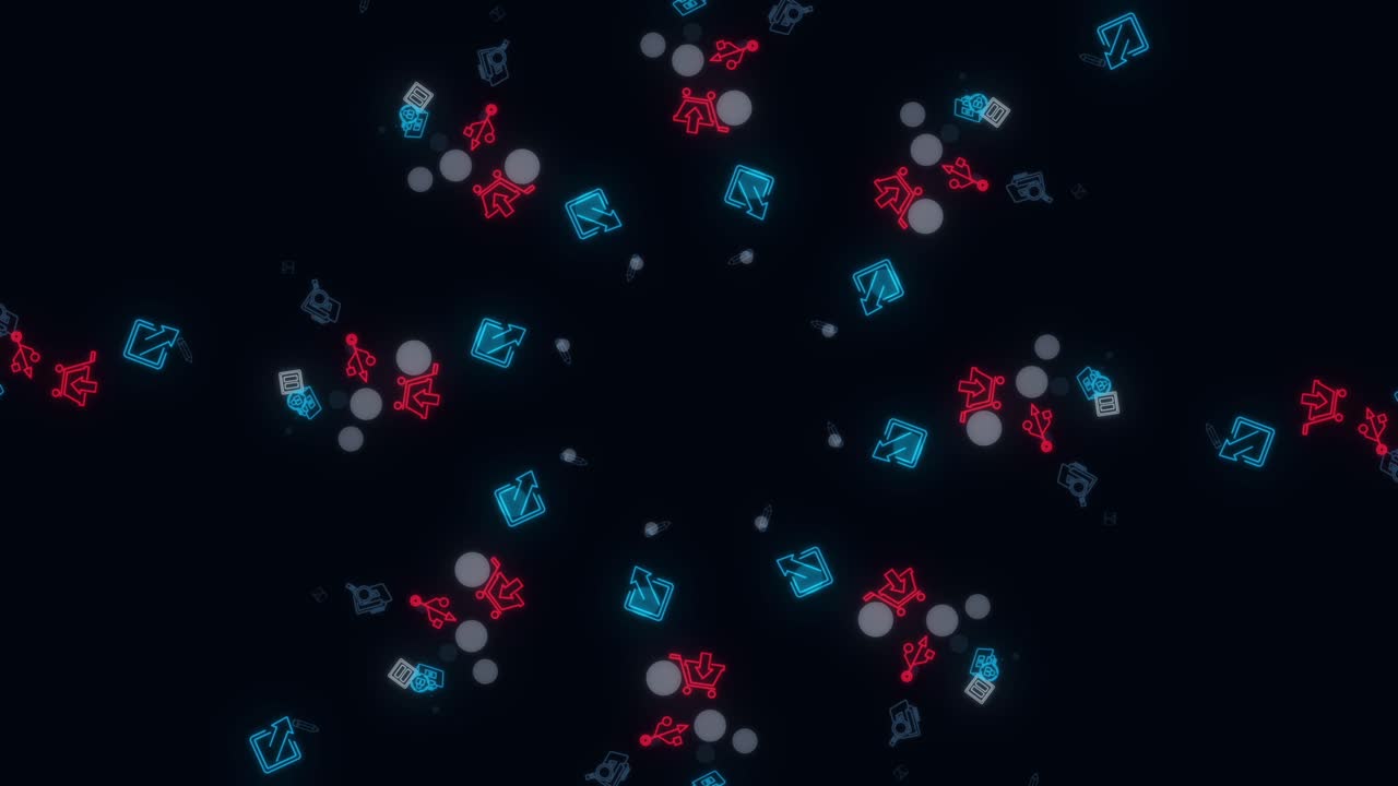 Abstract Geometric Kaleidoscope Pattern