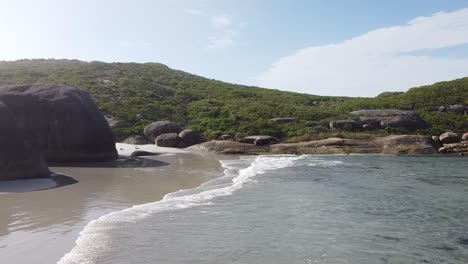 elephant rocks is a sheltered beach in western australia