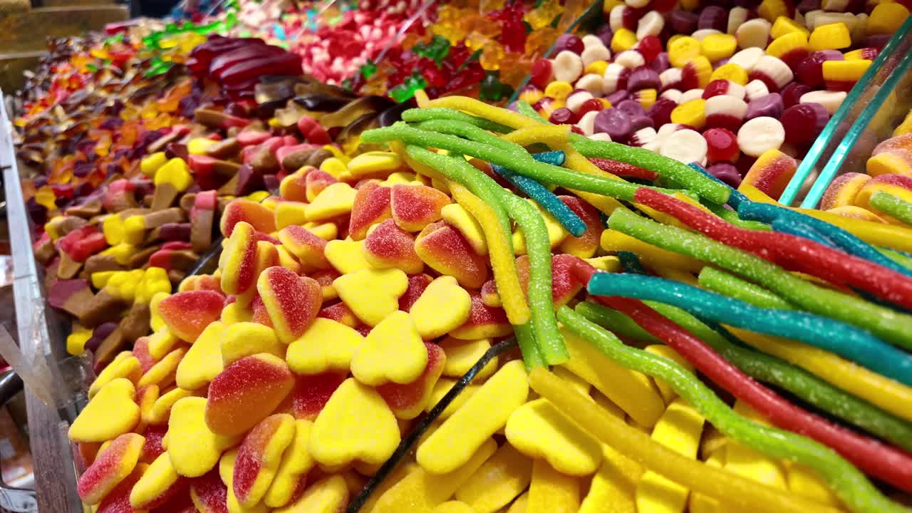 Colorful Assortment of Candies