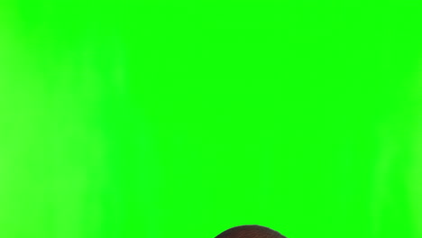 green screen, curious and black man search