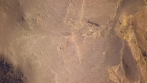 fantasy landscape: top down shot of mitzpe ramon crater 04