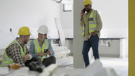 construcción moderna impulsada por la conectividad