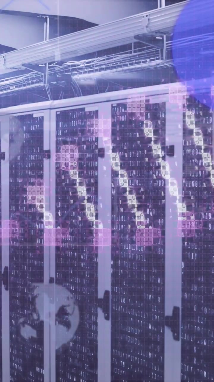 Animation of interference and interference over server servers