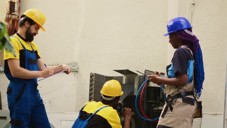 condenser routine cleaning commission