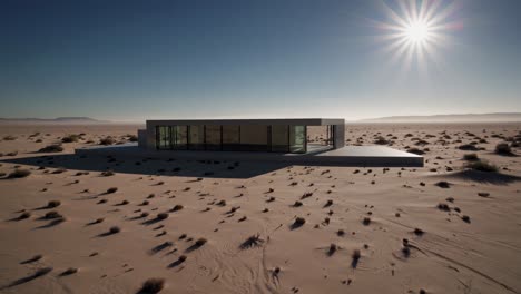 modern desert house