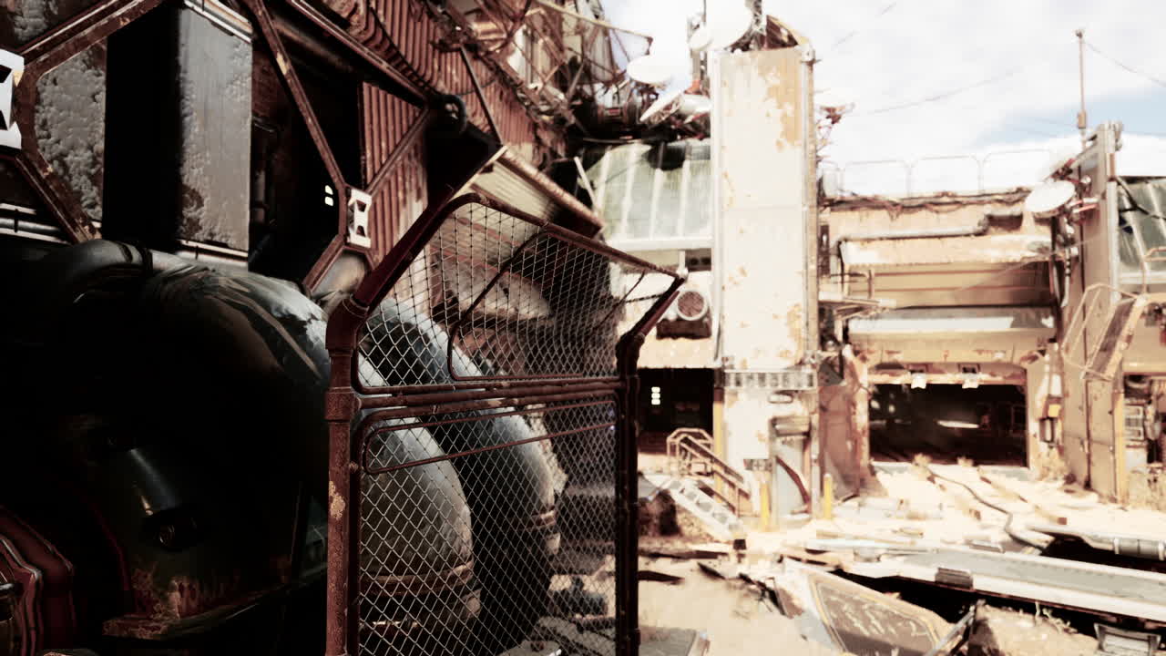 Ruine industriali abbandonate