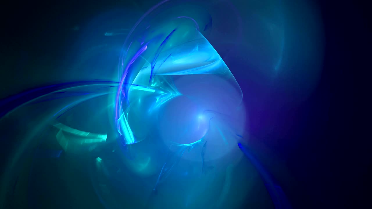 fondo de movimiento de bucle abstracto de cristal azul