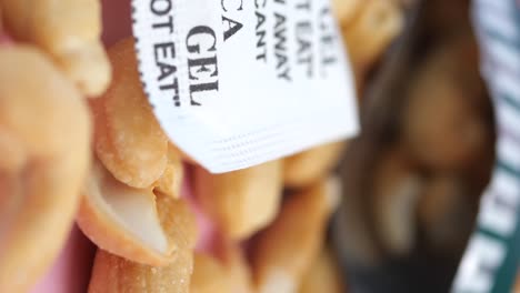 silica gel packet warning