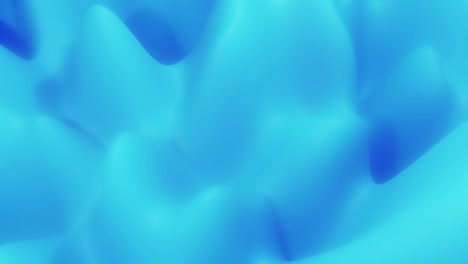 sustancia azul líquido abstracto, superficie de brillo interior como el paisaje. animación de bucle sin costuras 4k. hermosos gradientes de color como fondo ondulado líquido abstracto. 1