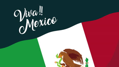 mexican flag image with viva mexico