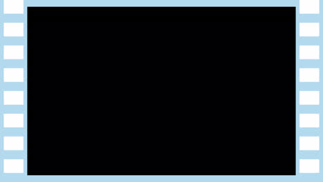 Film frame animated overlay.  1080p - 30 fps - Alpha Channel (6)