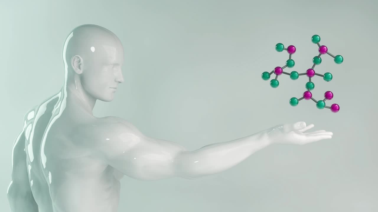 미래 과학은 예술에 대한 배경 개념의 프레젠테이션입니다.