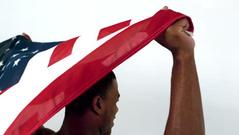 Man-waving-flag