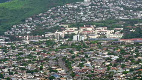 Houses-and-buildings--in-Honolulu-Hawaii