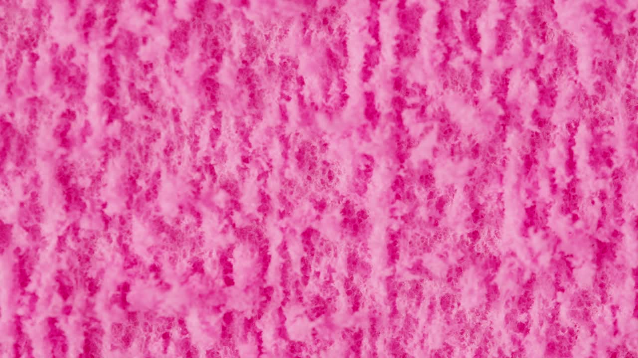 Close-up of Pink Ice Cream Texture