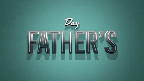 Retro-Fathers-Day-text-on-green-vintage-texture-in-80s-style