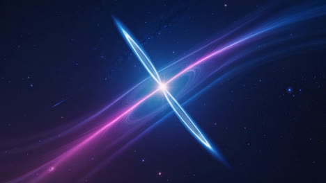 abstract cosmic energy beams