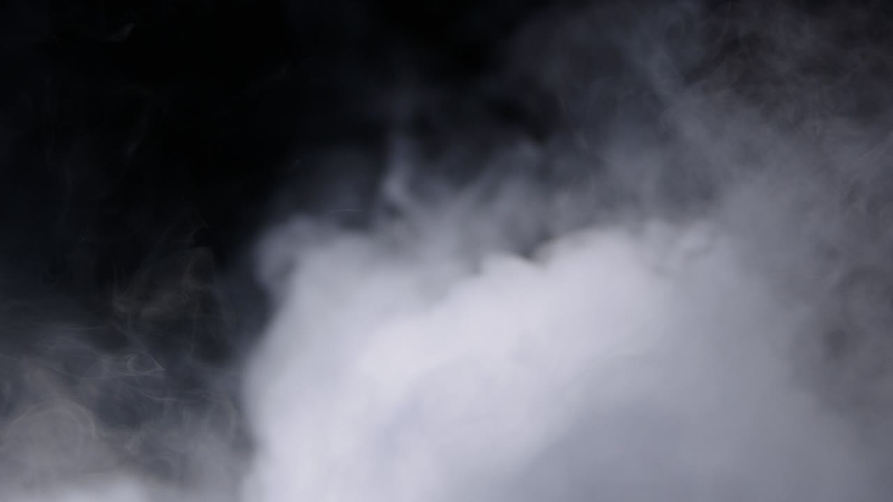hielo seco realista nubes de humo niebla