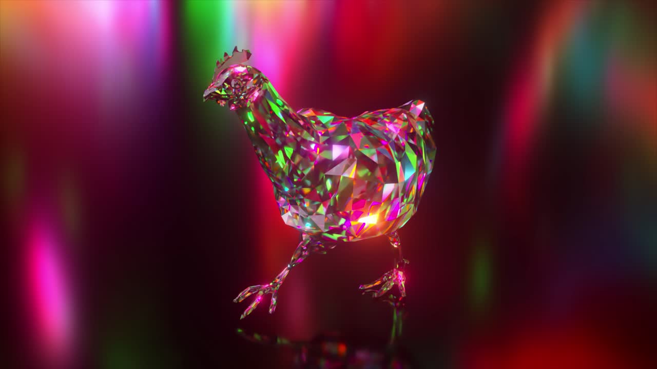 다채로운 3d 다각형