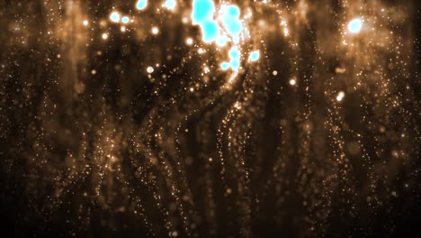looped particles background animation