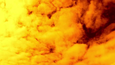 animación de nubes en movimiento 4k