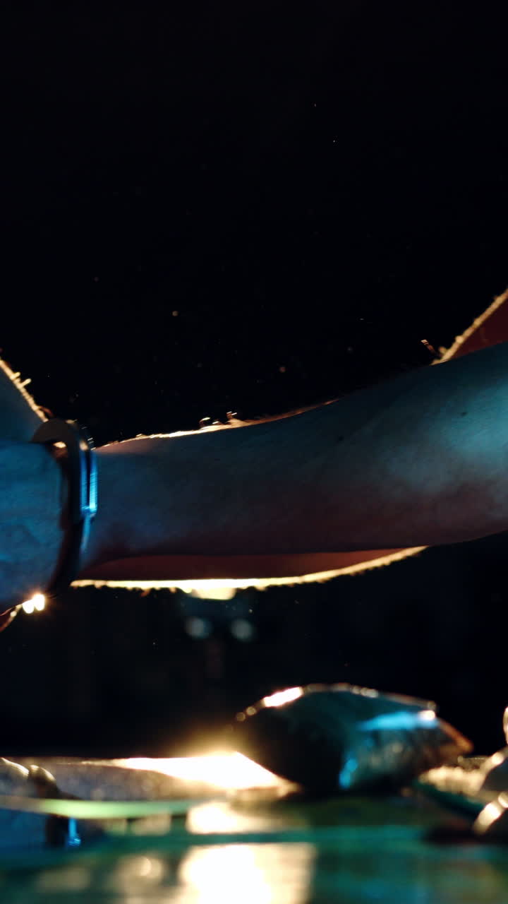 policeman are putting on handcuff a drug dealer. Illegal drug trafficking. Vertical video