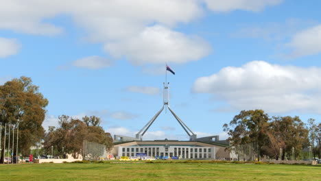 Lapso-De-Tiempo-De-La-Casa-Del-Parlamento-Australiano