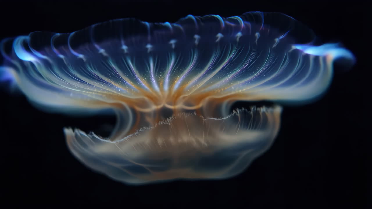 An otherworldly jellyfish