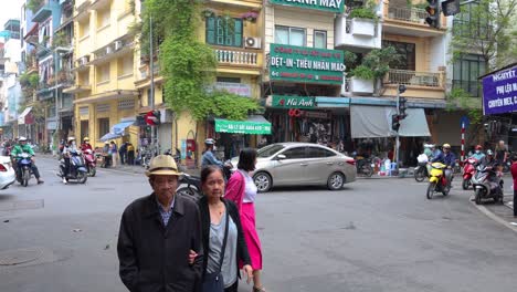 vibrant urban life in hanoi's historical center