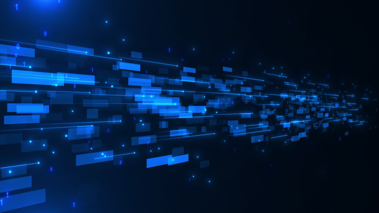 Digital matrix background ai analysis futuristic big data information technology concept steam flow