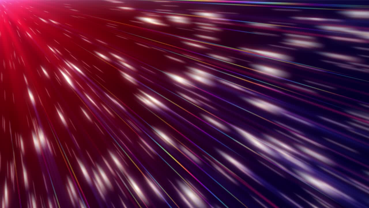 velocidad de vuelo de las estrellas, fondo cósmico abstracto 4k