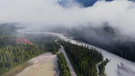 beautiful nature landscape in canada