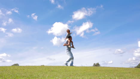 Father-and-son-playing