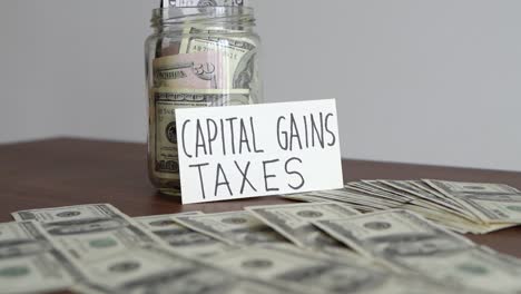 concept of paying capital gain taxes