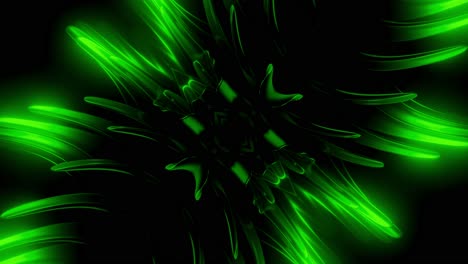 diseño de patrón de luz verde abstracto