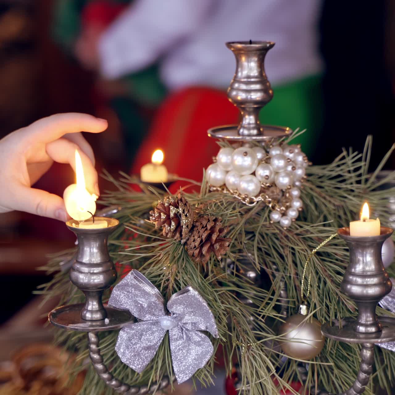 Decoración del árbol de Navidad