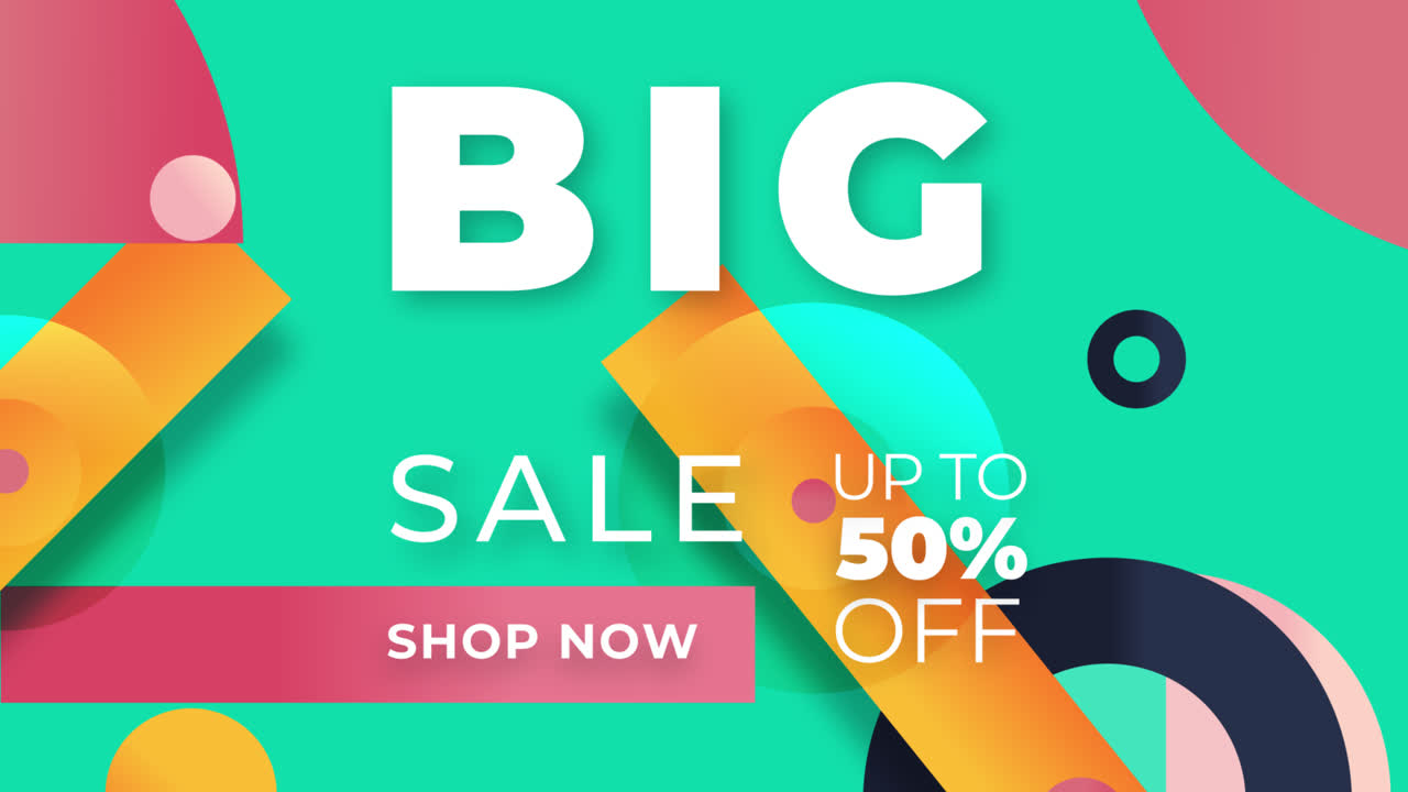 gráfico en movimiento de la colección de publicaciones planas de instagram