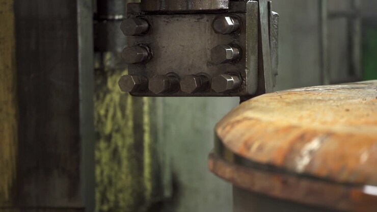 Macchine industriali in un'officina
