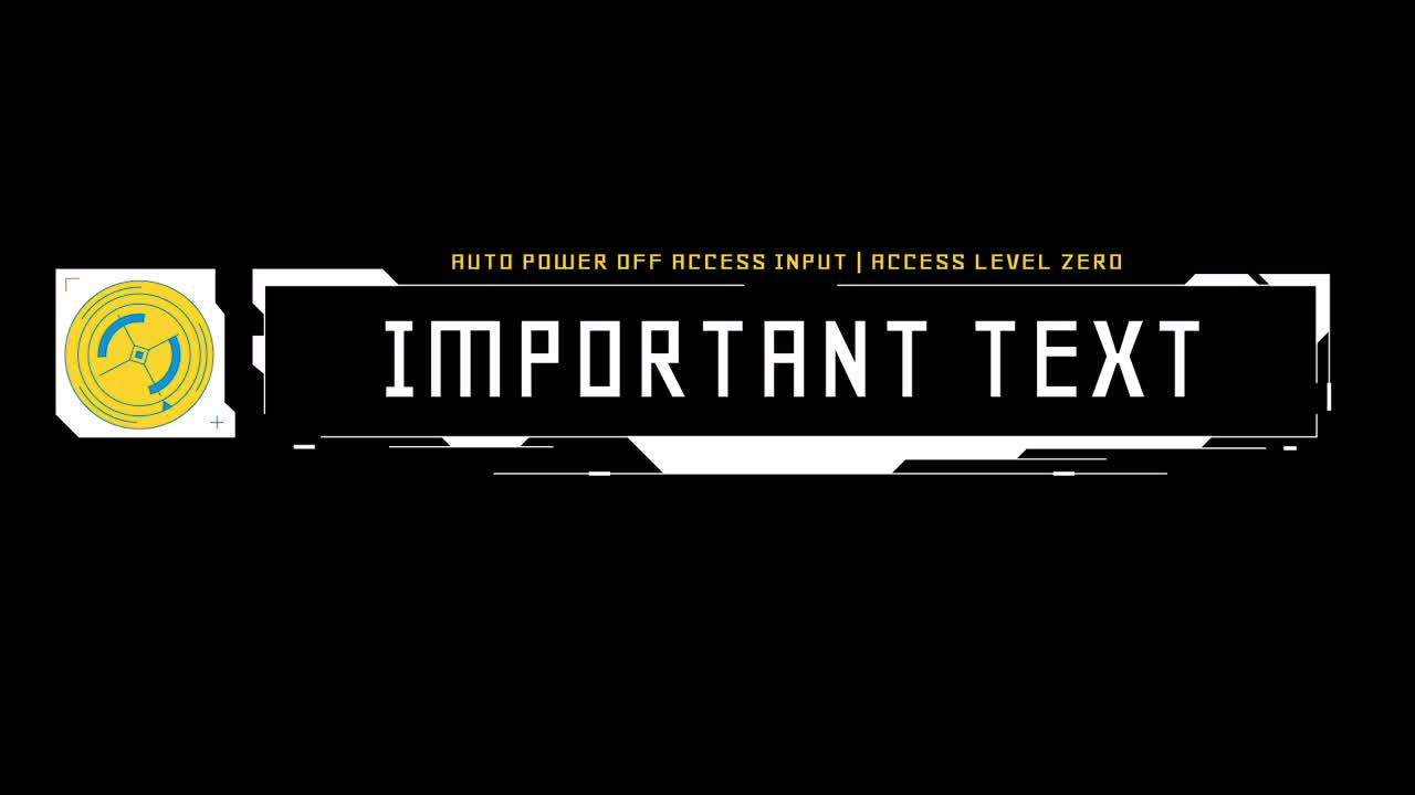 Cyberpunk Lower Thirds