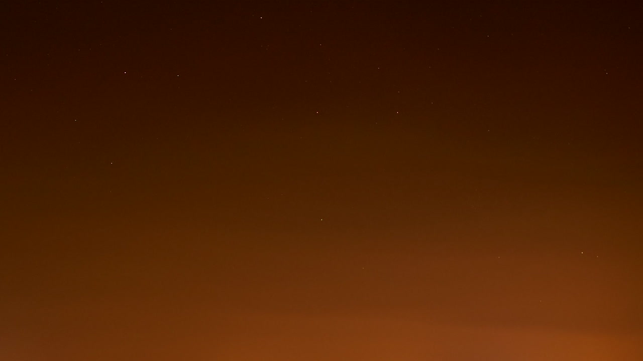 cielo estrellado de lapso de tiempo