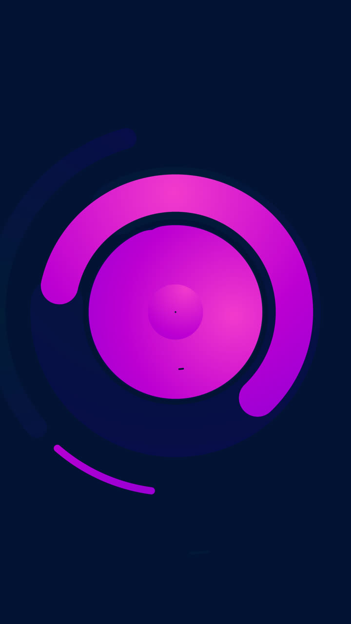 círculos de gradiente abstractos