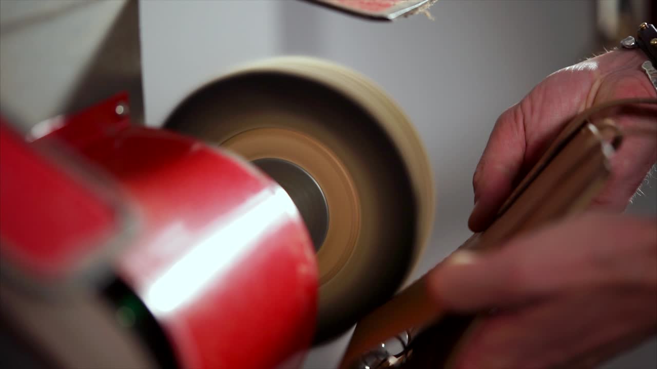 Polishing Leather Goods